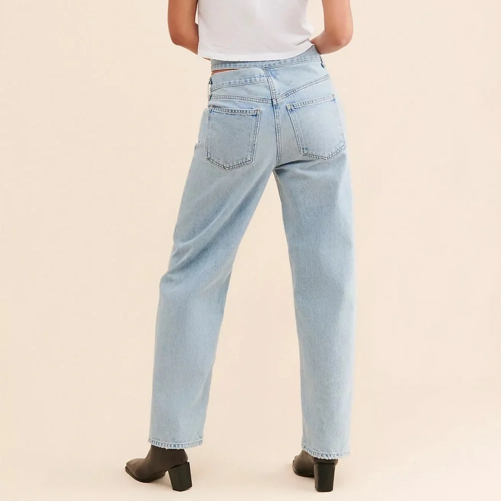 Agolde Broken Wasitband Jean Size 29 - Picture 2 of 6